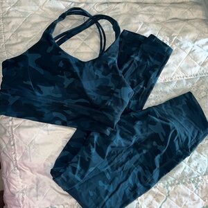 Buff Bunny SET Legacy set teal camo